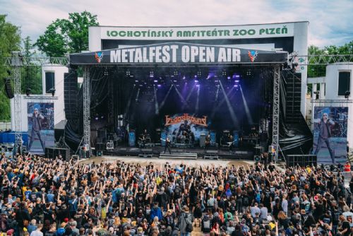 Metalfest v Plzni přilákal tisíce fanoušků navzdory dešti