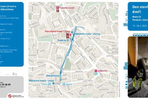 Metro D v Praze: Den otevřených dveří 17.-18. května zdarma!