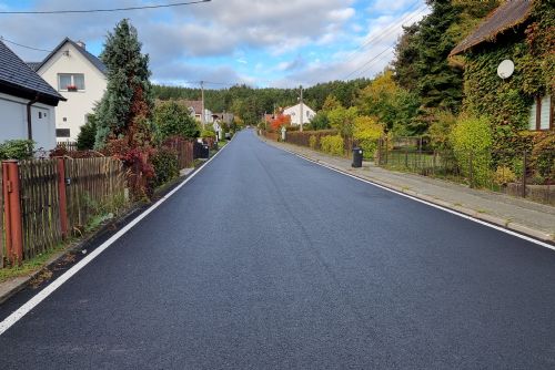 Silnice v Žihli jako nová - komfort a bezpečí na II/206
