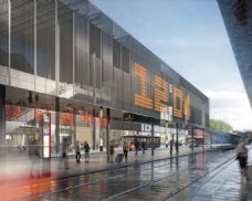 Přestavba uzlu Praha-Smíchov pokračuje. Terminál propojí vlaky, metro i autobusy